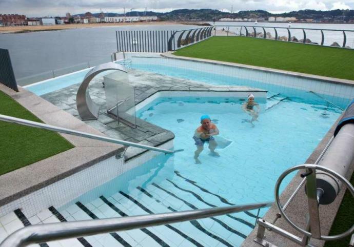 Primera Linea Playa+Parking Gratis Хихон Экстерьер фото